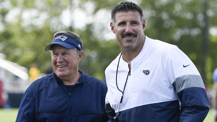 Bill Belichick and Mike Vrabel